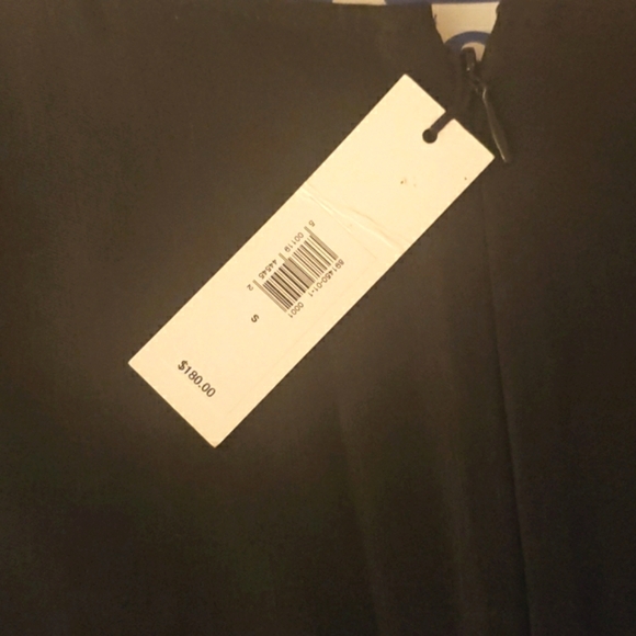 Banana Republic Aurelia Crepe & Satin Maxi Dress // Black - Picture 4 of 4